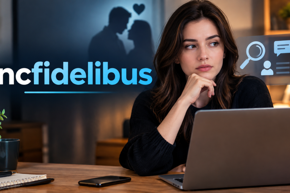Incfidelibus guide and relationship investigation concept